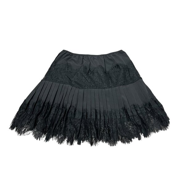 whimsygoth pleated lace mini skirt - Picture 6 of 6